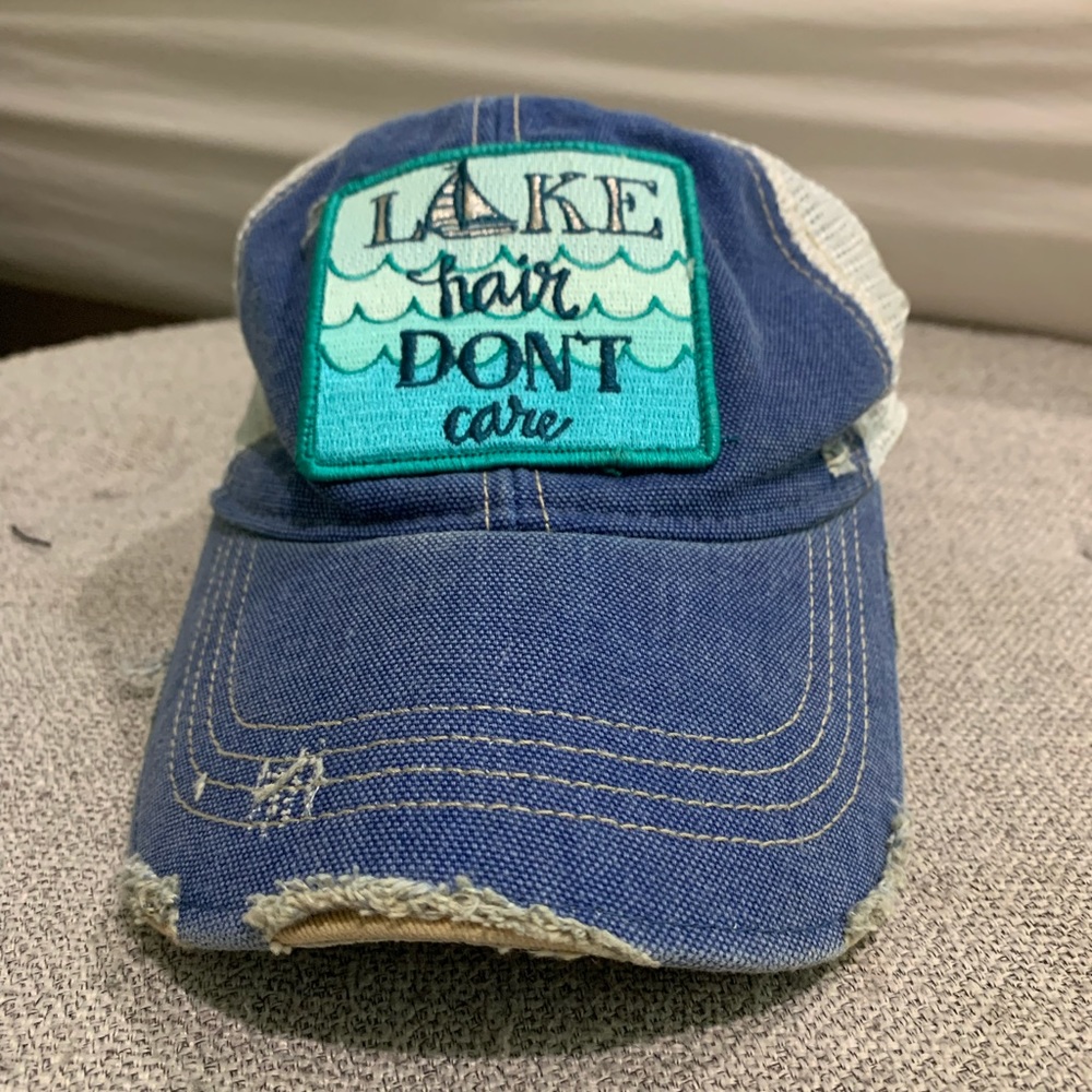 Vintage Lake Hair Don’t Card Hat SnapBack